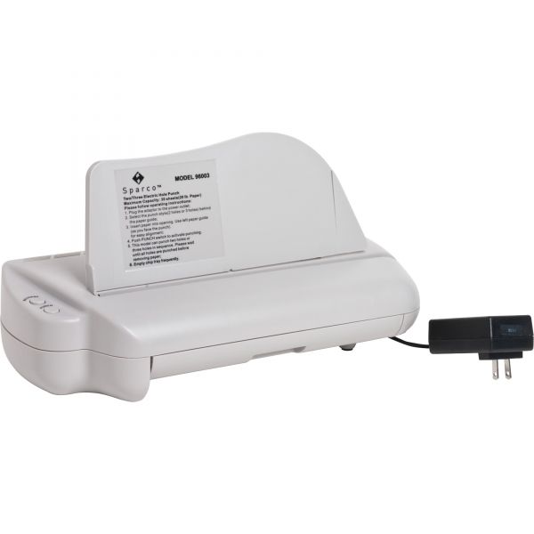 SPR96003 Sparco Electric Three-Hole Punch