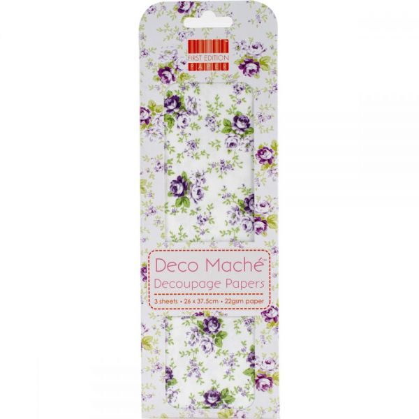 NOTM335893 Deco Mache Paper 10.25"X14.75" 3/Pkg