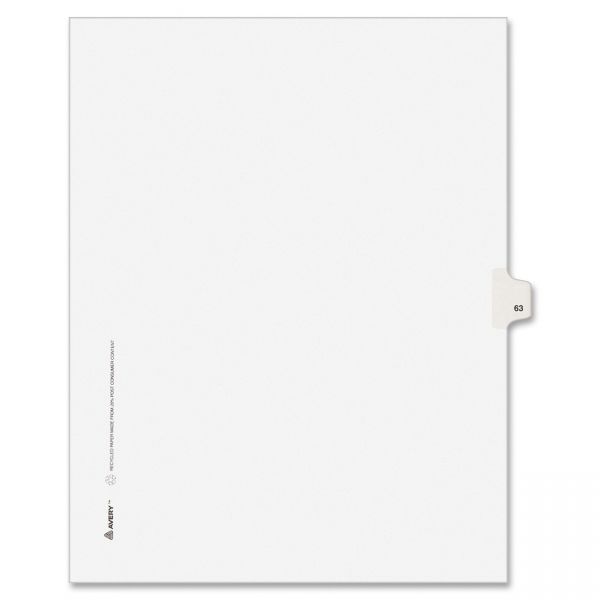 AVE82261 Avery Side-Tab Legal Index Dividers