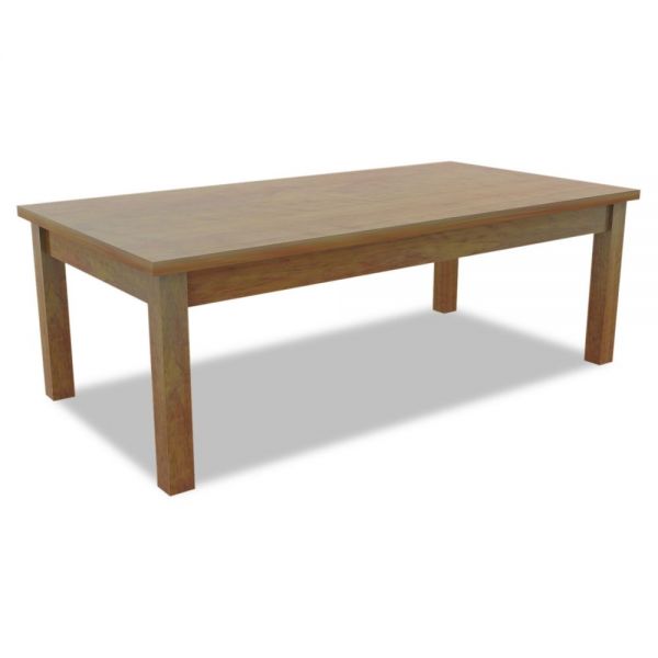 ALEVA7548MC Alera Valencia Series Occasional Table, Rectangle, 47-1/4 x 20 x 16-3/8, Cherry