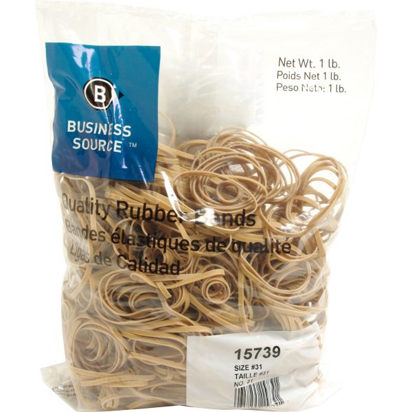 BSN15739 Business Source #31 Rubber Bands (1 lb)