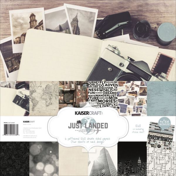 NOTM302177 Kaisercraft Paper Pack 12"X12" 12/Pkg