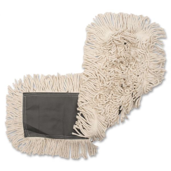 GJO00365EA Genuine Joe Disposable Cotton Dust Mop Refill
