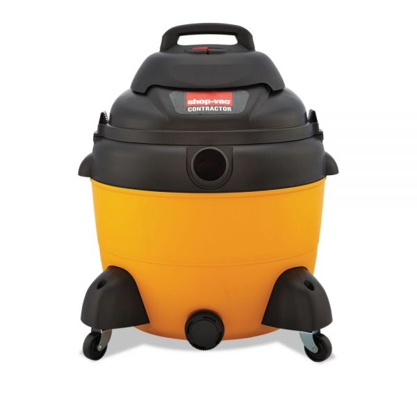 SHO9625210 Shop-Vac Economy Wet/Dry Vacuum, 16 gal, 120 V, Yellow/Black