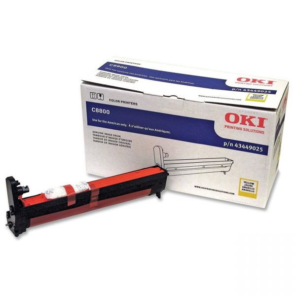 OKI43449025 Oki 43449025 Drum Unit, Yellow