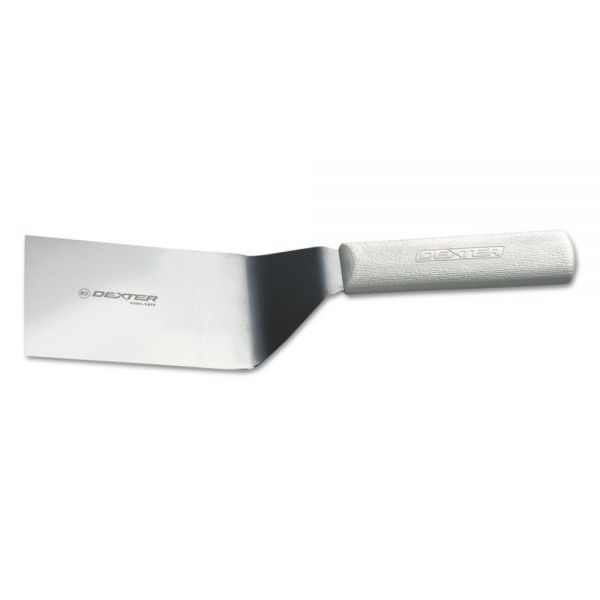 DXX16353 Dexter Sani-Safe Hamburger Turner, Polypropylene Handle, 6"