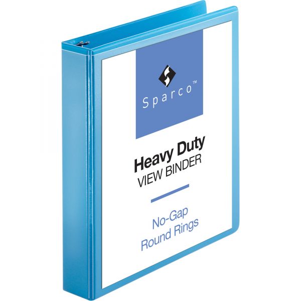 SPR19652 Sparco Premium 1 1/2" 3-Ring View Binder