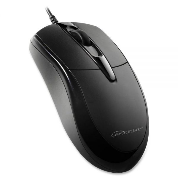CCS28963 Compucessory Three-button Corded Mouse