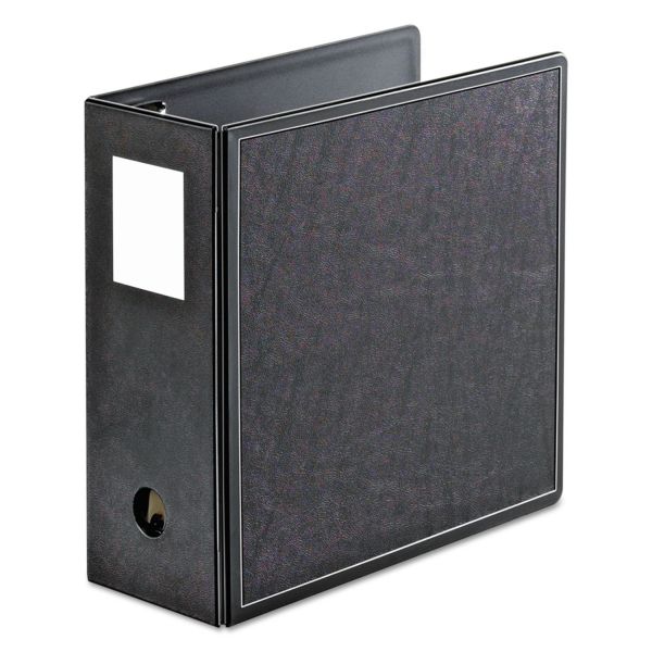 CRD14052 Cardinal SuperLife Easy Open Locking Slant-D Ring Binder, 5" Cap, 11 x 8 1/2, Black