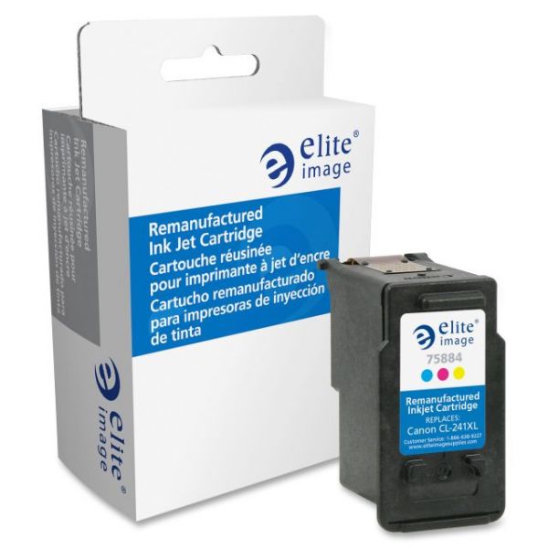 ELI75884 Elite Image Remanufactured Canon CL-241XL Ink Cartridge