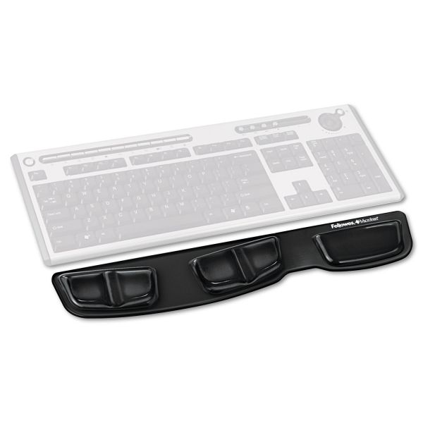 FEL9183201 Fellowes Gel Keyboard Palm Support, Black