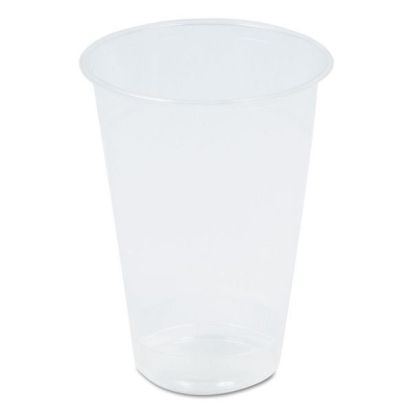SVARP18 NatureHouse Compostable PLA Corn Plastic Cold Cups, 16oz, Clear, 50/Pack