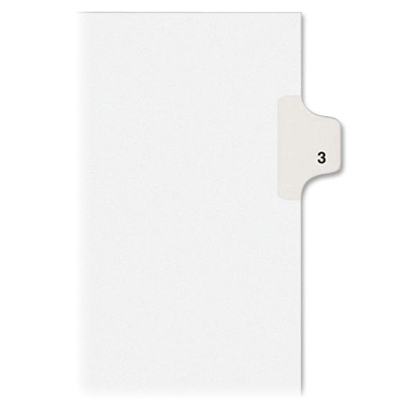 KLF91003 Kleer-Fax 90000 Series Legal Index Dividers