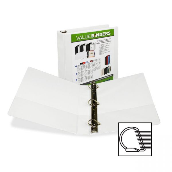SAM16757 Samsill Insertable 1 1/2" 3-Ring View Binder
