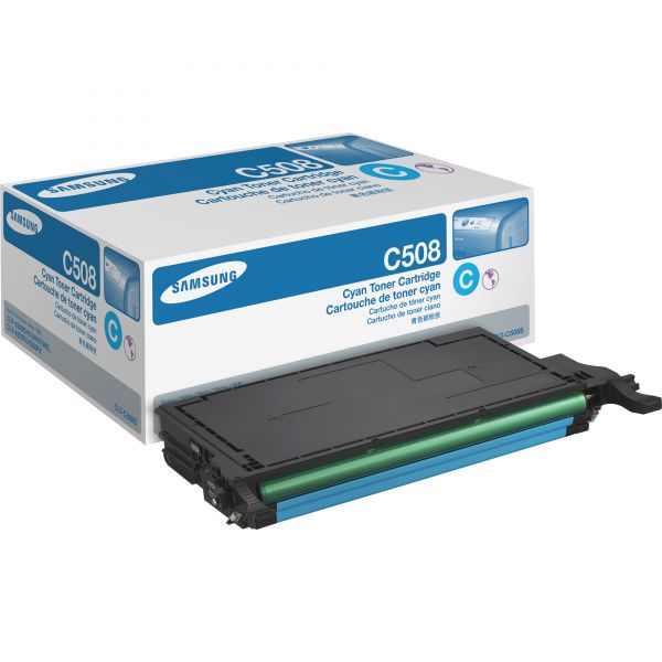SASCLTC508S Samsung C508 Cyan Toner Cartridge