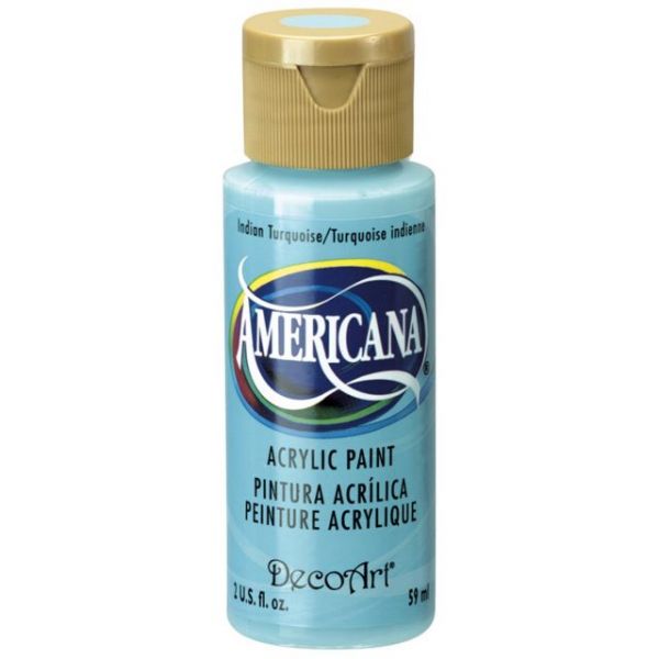 NOTM132313 Deco Art Indian Turquoise Americana Acrylic Paint