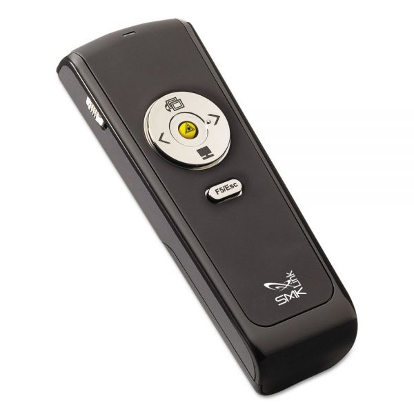 SKKVP4550 SMK-Link Electronics Wireless Presenter with Laser Pointer, Class 2, Black/Silver