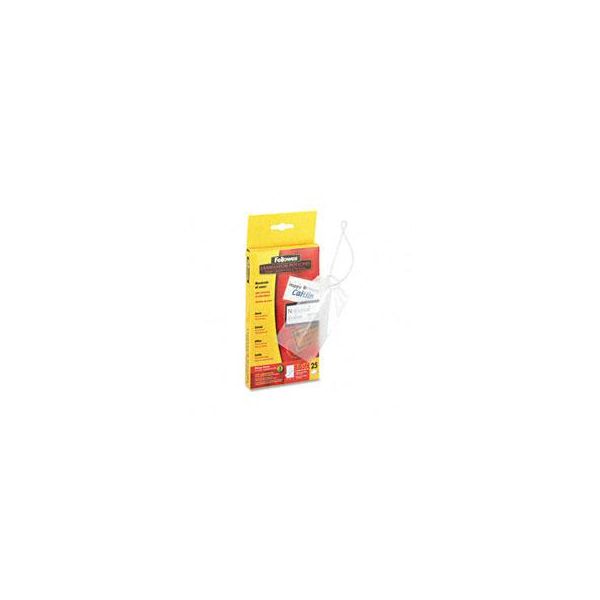 52082 Fellowes Luggage Tag Laminating Pouches