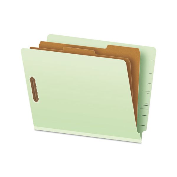 PFX23224 Pendaflex Pressboard End Tab Classification Folders, Letter, 2 Dividers/6 Section, 10/Box