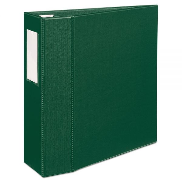 AVE21011 Avery Heavy-Duty Binder with One Touch EZD Rings, 11 x 8 1/2, 4" Capacity, Green