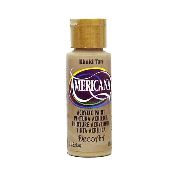 NOTM135553 Deco Art Americana Khaki Tan Acrylic Paint