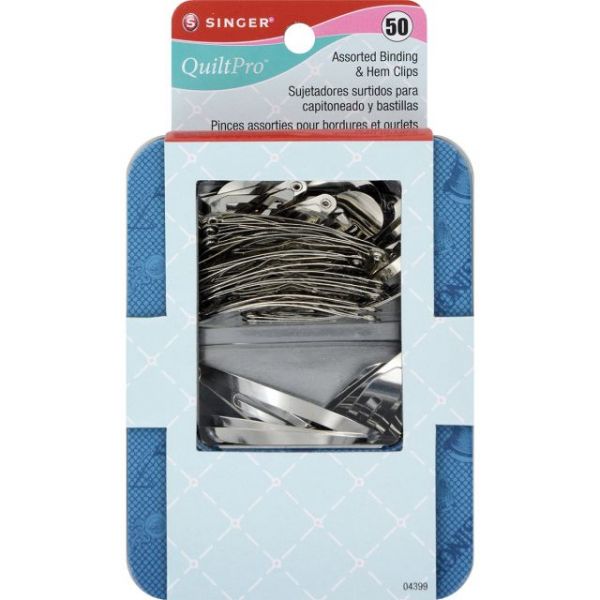 NOTM096179 QuiltPro Assorted Binding & Hem Clips