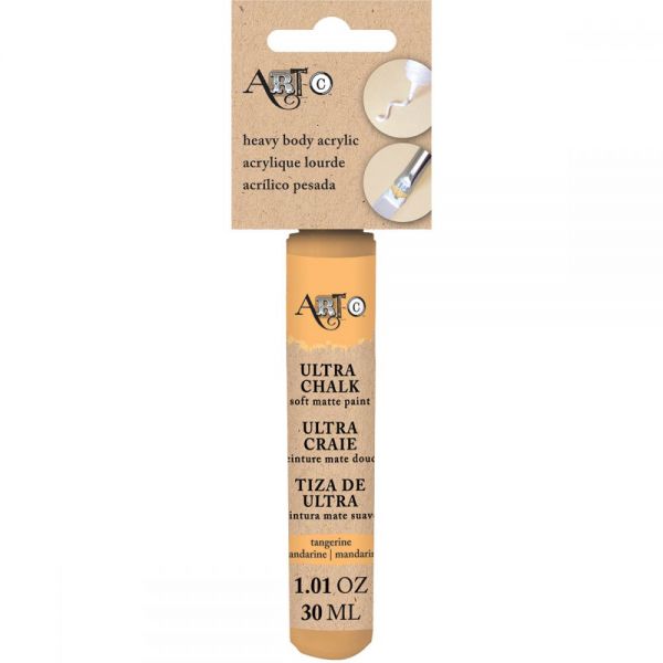 NOTM308010 Art-C Heavy Body Ultra Chalk Tangerine Acrylic Paint