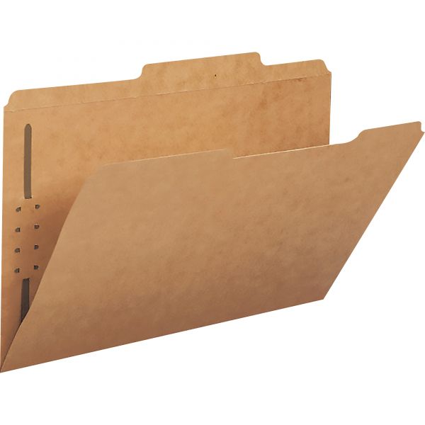 SMD19834 Smead Kraft File Folders With Fasteners
