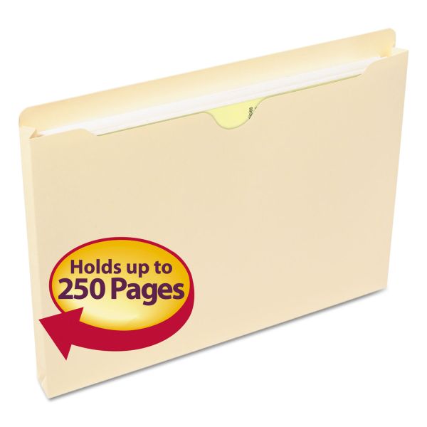SMD75439 Smead Manila File Jackets, Letter, 11 Point, Manila, 50/Box