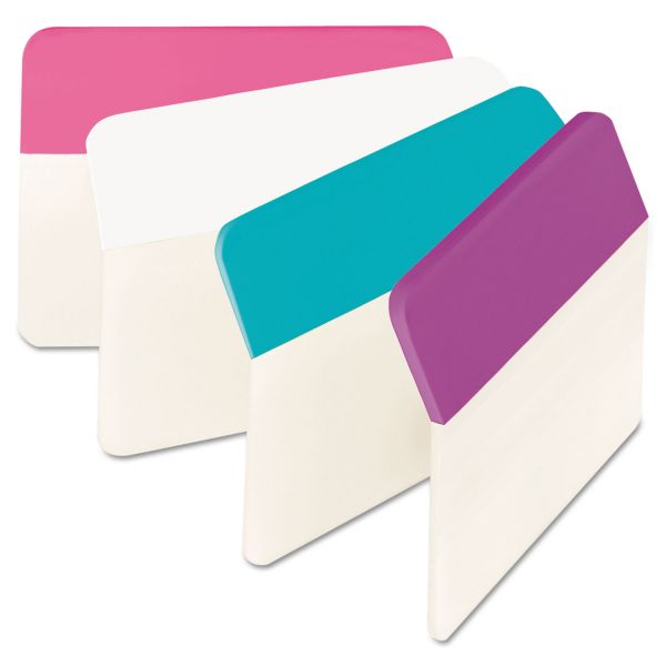 MMM686APWAV Post-it Tabs Angled Tabs, 2 x 1 1/2, Assorted Pastel Colors, 24/Pack