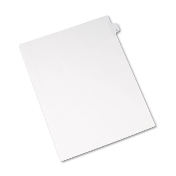 AVE82165 Avery Allstate-Style Legal Exhibit Side Tab Divider, Title: C, Letter, White, 25/Pack