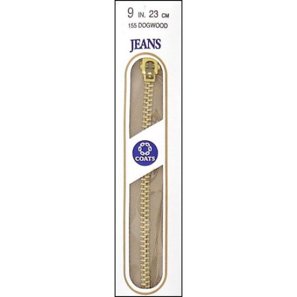 NOTM032597 Brass Jean Metal Zipper