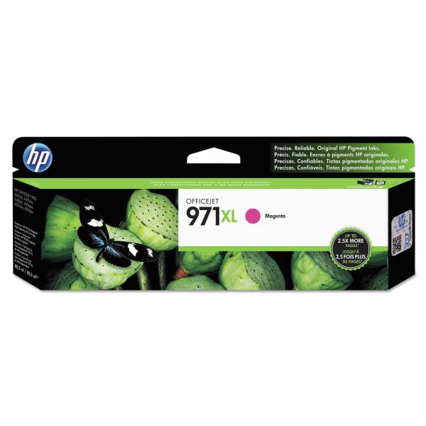 HEWCN627AM HP 971XL, (CN627AM) High Yield Magenta Original Ink Cartridge