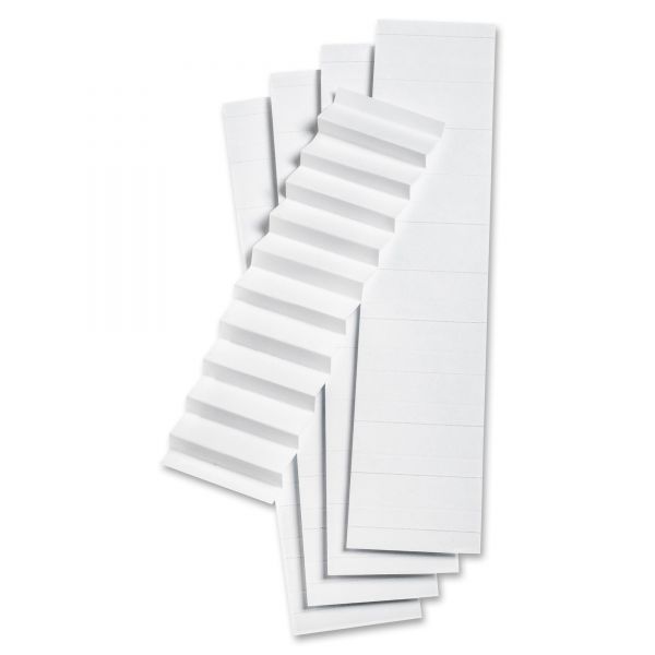 PFX242 Pendaflex Blank Inserts for 42 Series Hanging File Folders, 1/5 Tab, 2", White, 100/Pack
