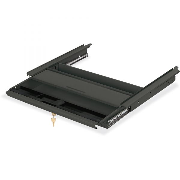 HOND2S HON Center Drawer, 38000 Series, Stationmaster, 19 x 14-3/4 x 3, Charcoal