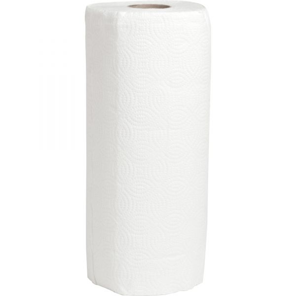 SPZKRT Special Buy Paper Towels, 2-Ply, White, 85 Sheets/Rolls, 30 Rolls/Carton