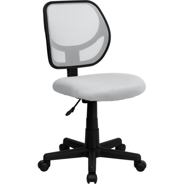 FHFWA3074WHTGG Flash Furniture Low Back Mesh Task Chair