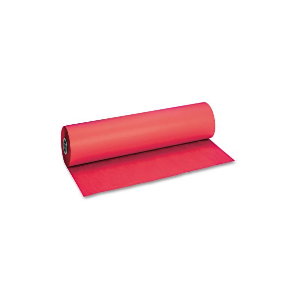 PAC101203 Pacon Decorol Flame Retardant Art Rolls, 40 lb, 36" x 1000 ft, Cherry Red