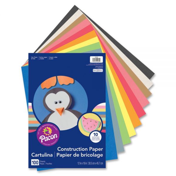 PAC94460 Pacon Lightweight Construction Paper