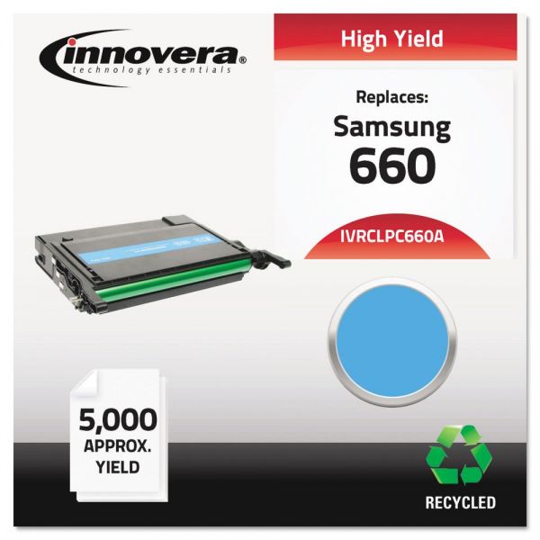 IVRCLPC660A Innovera Remanufactured CLP-C660A Toner, Cyan