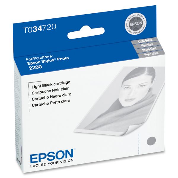 EPST034720 Epson T034720 (34) Ink, Light Black