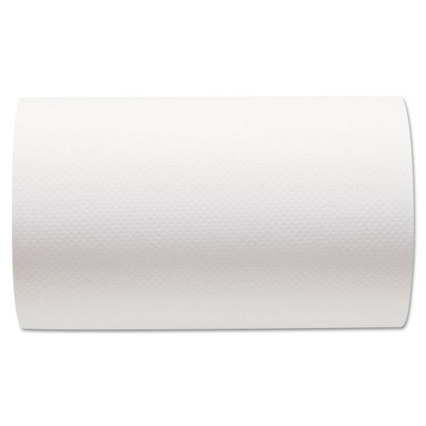 GPC26610 Georgia Pacific Professional Hardwound Paper Towel Roll, Nonperforated, 9 x 400ft, White, 6 Rolls/Carton