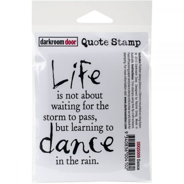 NOTM370453 Darkroom Door Cling Stamp 3"X2"