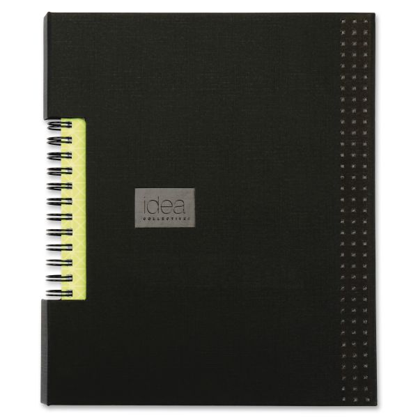 TOP56897 Oxford Idea Collective Professional Wirebound Hardcover Notebook, 8 1/4 x 5 7/8, Black