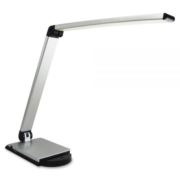 LLR13201 Lorell Smart Device Slot/USB Task Light