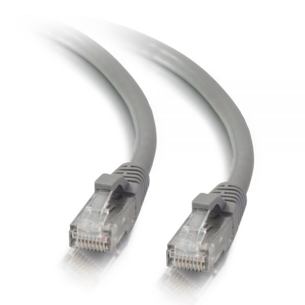 SYNX1612631 10ft Cat5e Snagless Unshielded (UTP) Ethernet Network Patch Cable - Gray