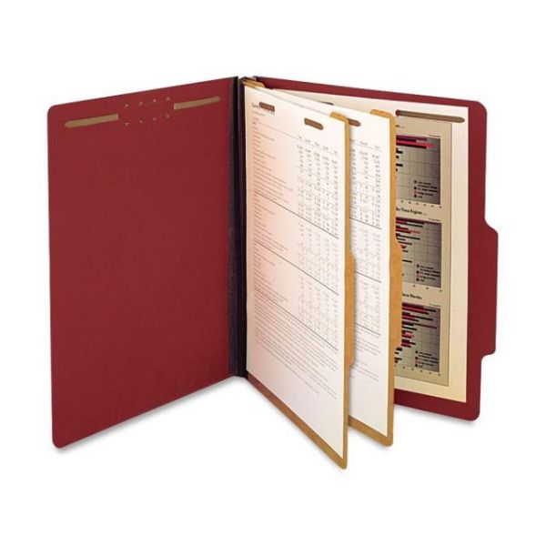 SJPS60900 SJ Paper Red Pressboard Classification Folders