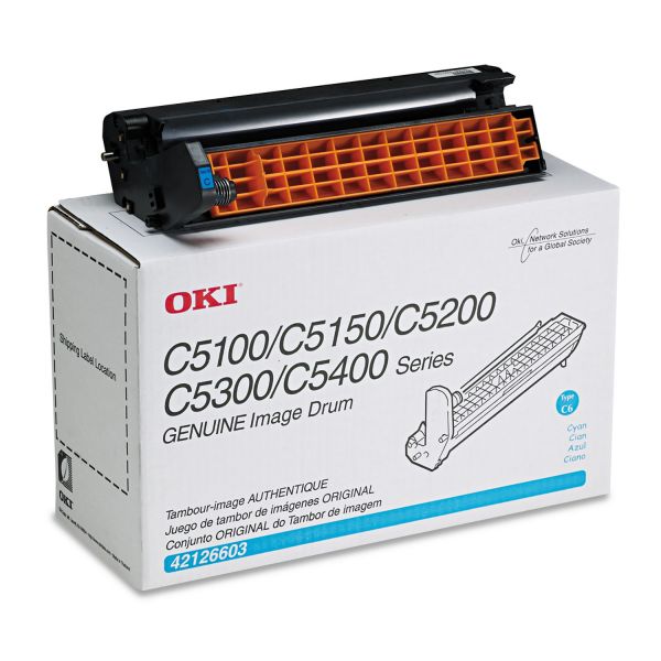 OKI42126603 Oki 42126603 Drum, Cyan
