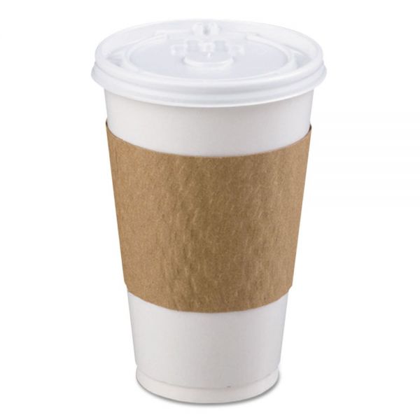 LBP6000 LBP The Sleeve Hot Cup Sleeve for 10-20 oz Cups, Paperboard, Brown, 1200/Carton
