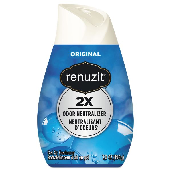 DIA03659CT Renuzit Adjustables Air Freshener, Super Odor Killerz, Original Scent, Solid, 7oz, 12/CT